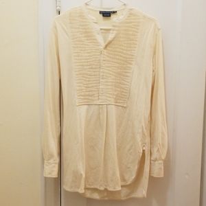 Creme ralph lauren casual top